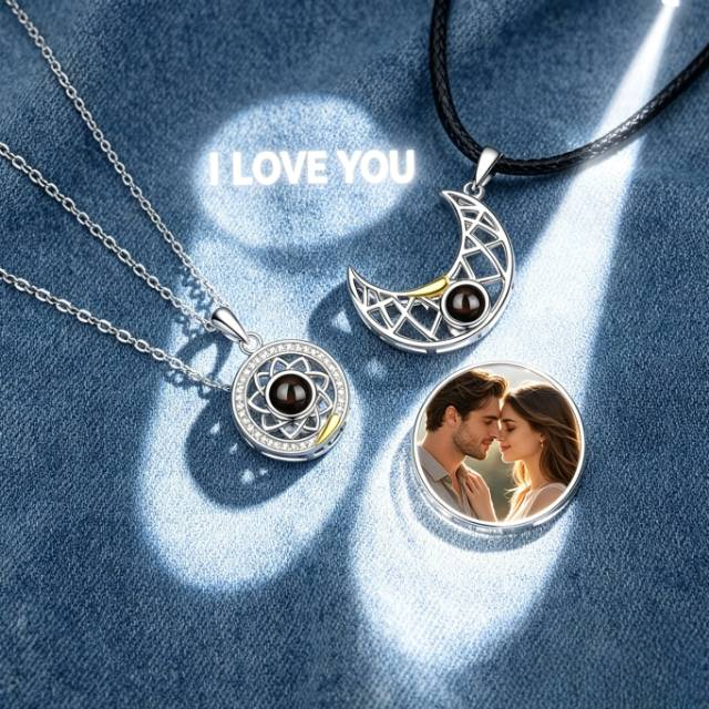 Luxury 925 Sterling Silver Nano-Projection Necklace