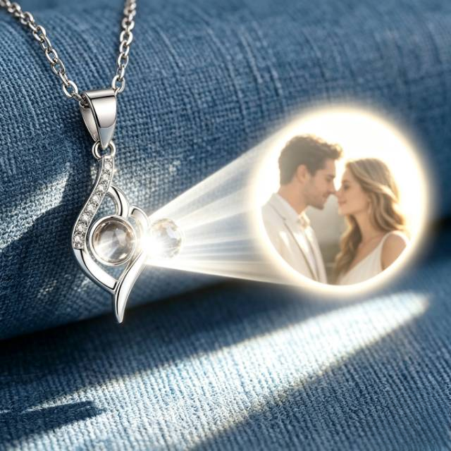 Luxury 925 Sterling Silver Nano-Projection Necklace