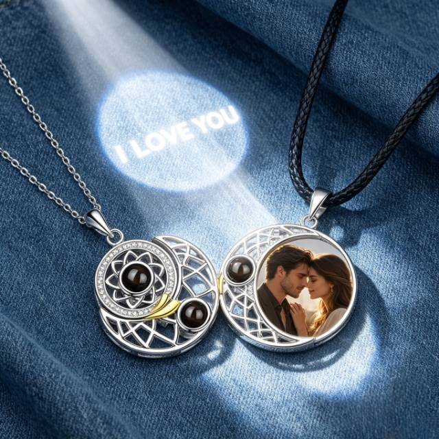 Luxury 925 Sterling Silver Nano-Projection Necklace