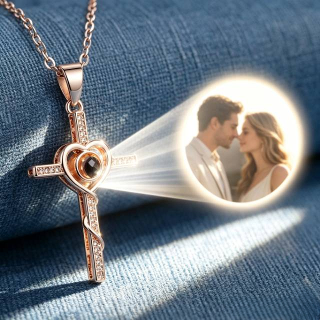Luxury 925 Sterling Silver Nano-Projection Necklace