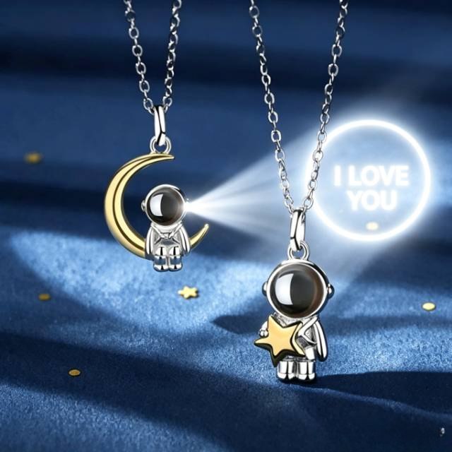Luxury 925 Sterling Silver Nano-Projection Necklace
