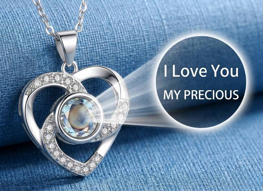 Luxury 925 Sterling Silver Nano-Projection Necklace