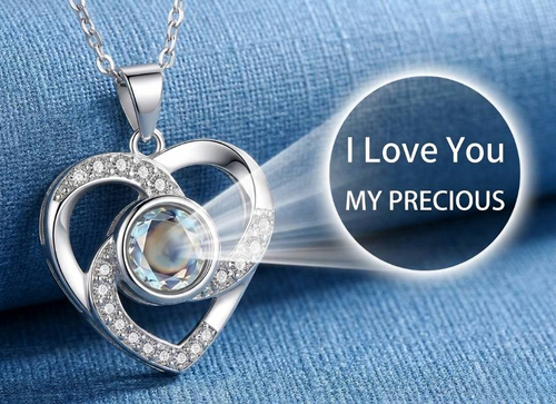 Luxury 925 Sterling Silver Nano-Projection Necklace